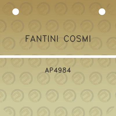 fantini-cosmi-ap4984