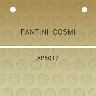 fantini-cosmi-ap5017