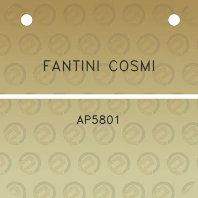 fantini-cosmi-ap5801