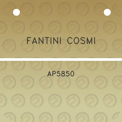 fantini-cosmi-ap5850