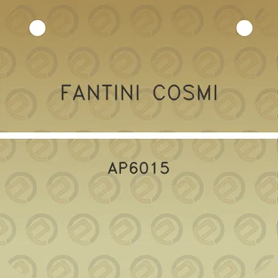 fantini-cosmi-ap6015