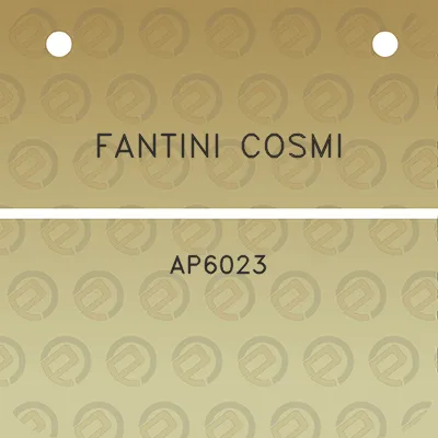 fantini-cosmi-ap6023