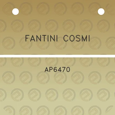 fantini-cosmi-ap6470