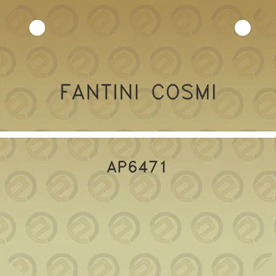 fantini-cosmi-ap6471