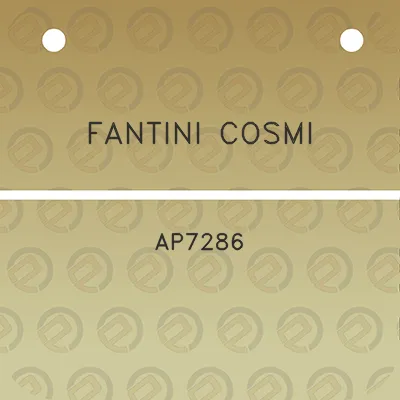 fantini-cosmi-ap7286