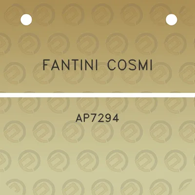 fantini-cosmi-ap7294