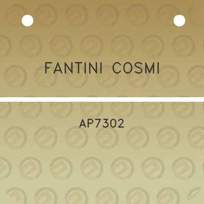 fantini-cosmi-ap7302