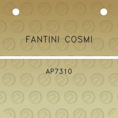 fantini-cosmi-ap7310