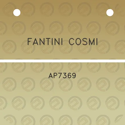 fantini-cosmi-ap7369