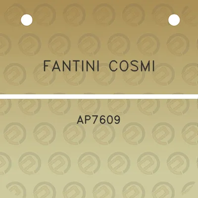 fantini-cosmi-ap7609