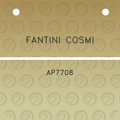 fantini-cosmi-ap7708