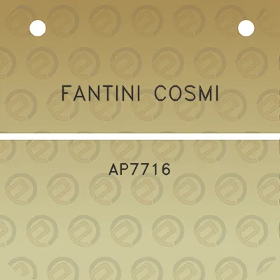 fantini-cosmi-ap7716