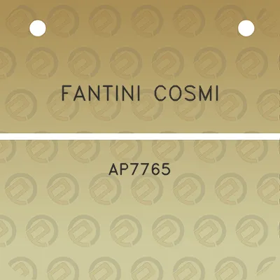 fantini-cosmi-ap7765