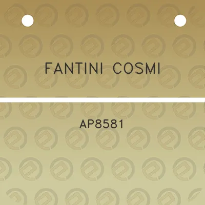 fantini-cosmi-ap8581