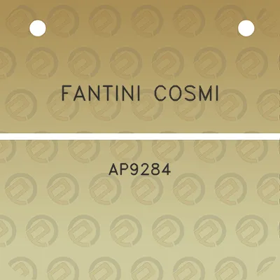 fantini-cosmi-ap9284