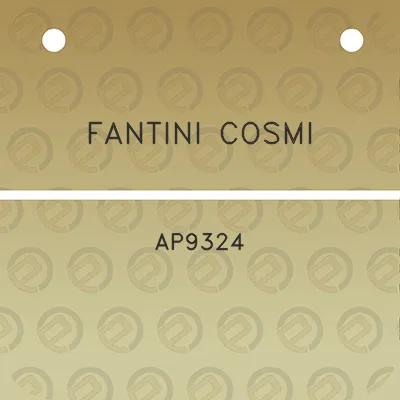 fantini-cosmi-ap9324