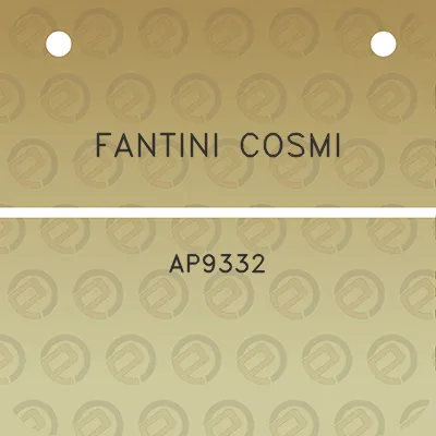 fantini-cosmi-ap9332