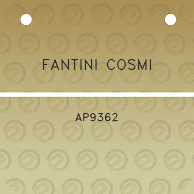 fantini-cosmi-ap9362