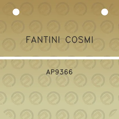 fantini-cosmi-ap9366