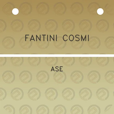 fantini-cosmi-ase