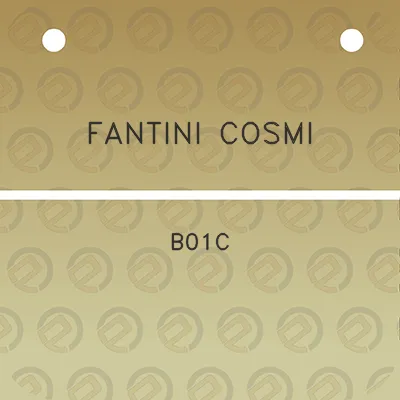 fantini-cosmi-b01c