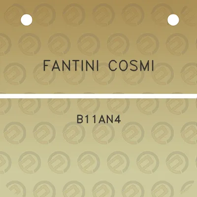 fantini-cosmi-b11an4