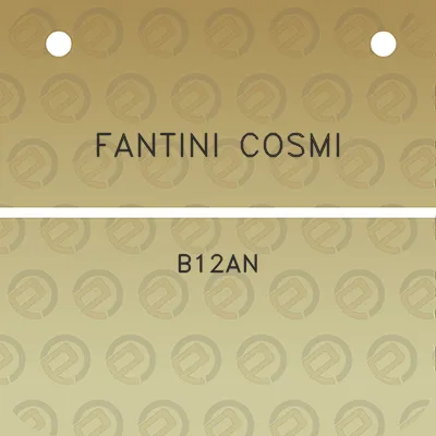 fantini-cosmi-b12an