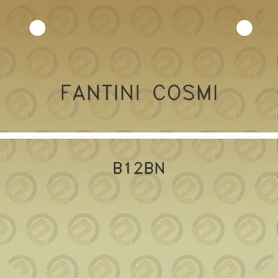 fantini-cosmi-b12bn