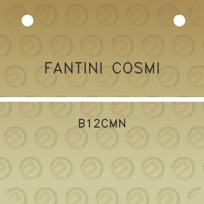 fantini-cosmi-b12cmn