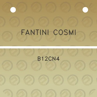 fantini-cosmi-b12cn4