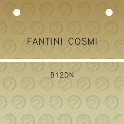 fantini-cosmi-b12dn