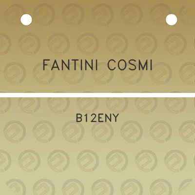 fantini-cosmi-b12eny