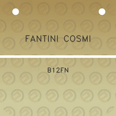 fantini-cosmi-b12fn