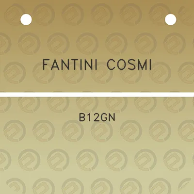 fantini-cosmi-b12gn