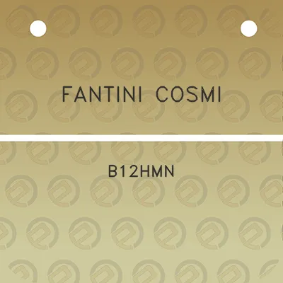 fantini-cosmi-b12hmn