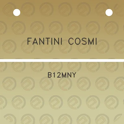 fantini-cosmi-b12mny