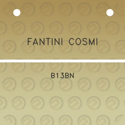 fantini-cosmi-b13bn