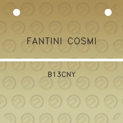 fantini-cosmi-b13cny