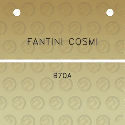 fantini-cosmi-b70a