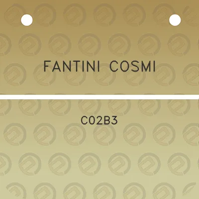 fantini-cosmi-c02b3