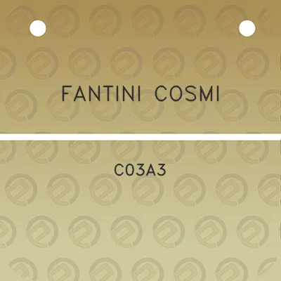 fantini-cosmi-c03a3