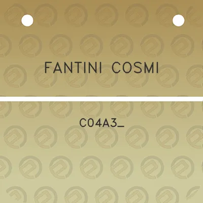 fantini-cosmi-c04a3