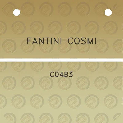 fantini-cosmi-c04b3