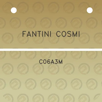 fantini-cosmi-c06a3m