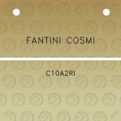 fantini-cosmi-c10a2ri