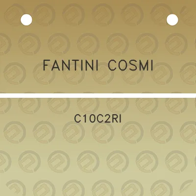 fantini-cosmi-c10c2ri