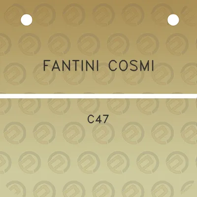 fantini-cosmi-c47