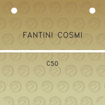 fantini-cosmi-c50