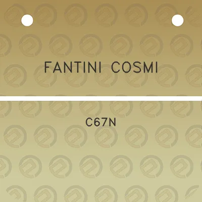 fantini-cosmi-c67n