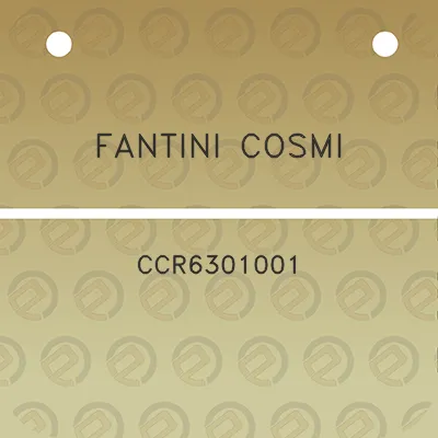 fantini-cosmi-ccr6301001